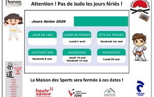Jours Fériés 2026