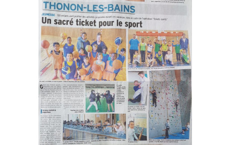 Tickets sport février 2017