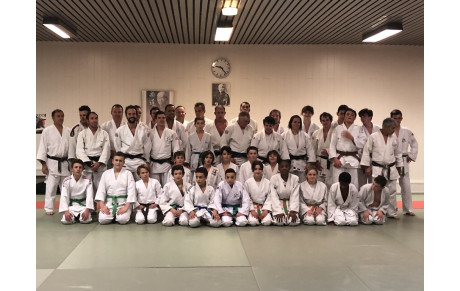 Entrainement de masse avec les clubs d'Annemasse et Evian