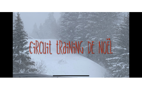 Circuit training de Noël 