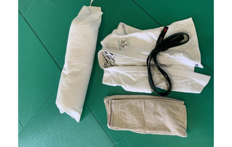 Judo confiné - fabrication d’un partenanire