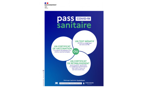 Passe sanitaire obligatoire