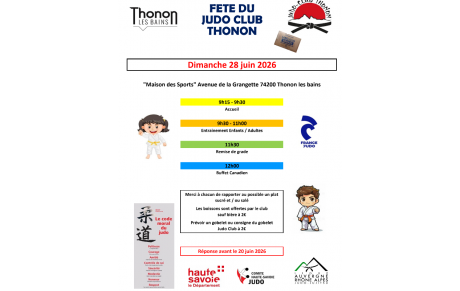 Fête du club 2026